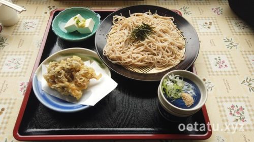 道の駅龍勢会館レストラン蕎麦