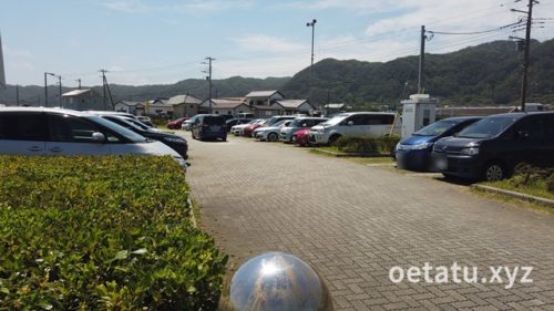 道の駅 ちくら・潮風王国駐車場